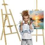 Maaleo Dřevěný malířský stojan 139 x 82…