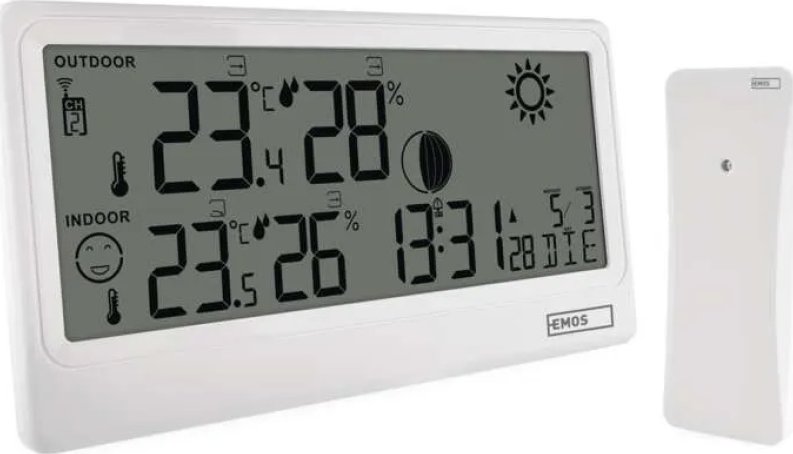 Domácí bezdrátová meteostanice E0531
