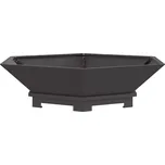 vidaXL Šestiúhlové ocelové ohniště 100…