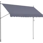 VEVOR Zatahovací markýza 400 x 120 cm…