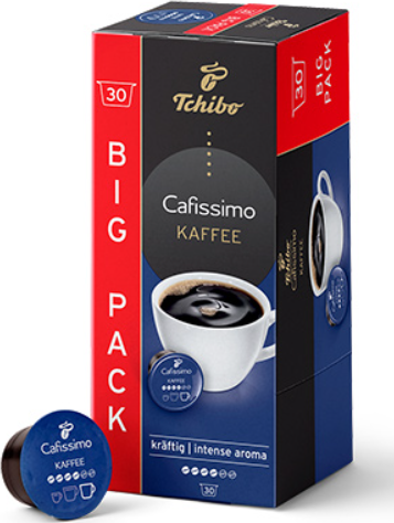 Tchibo Cafissimo Kaffee Kräftig 30 kapslí