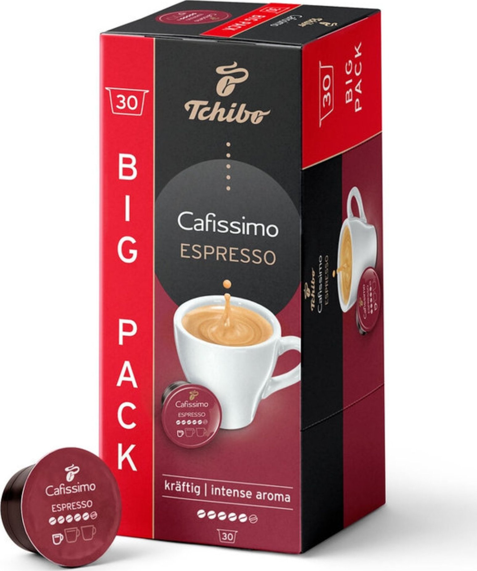Tchibo Cafissimo Espresso Kräftig 30 kapslí