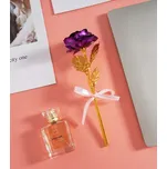 Textilomanie Věčná růže se zlatým…