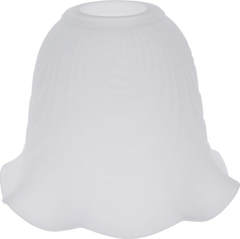 Opálové skleněné stínítko zvonek 16 cm – otvor 40 mm