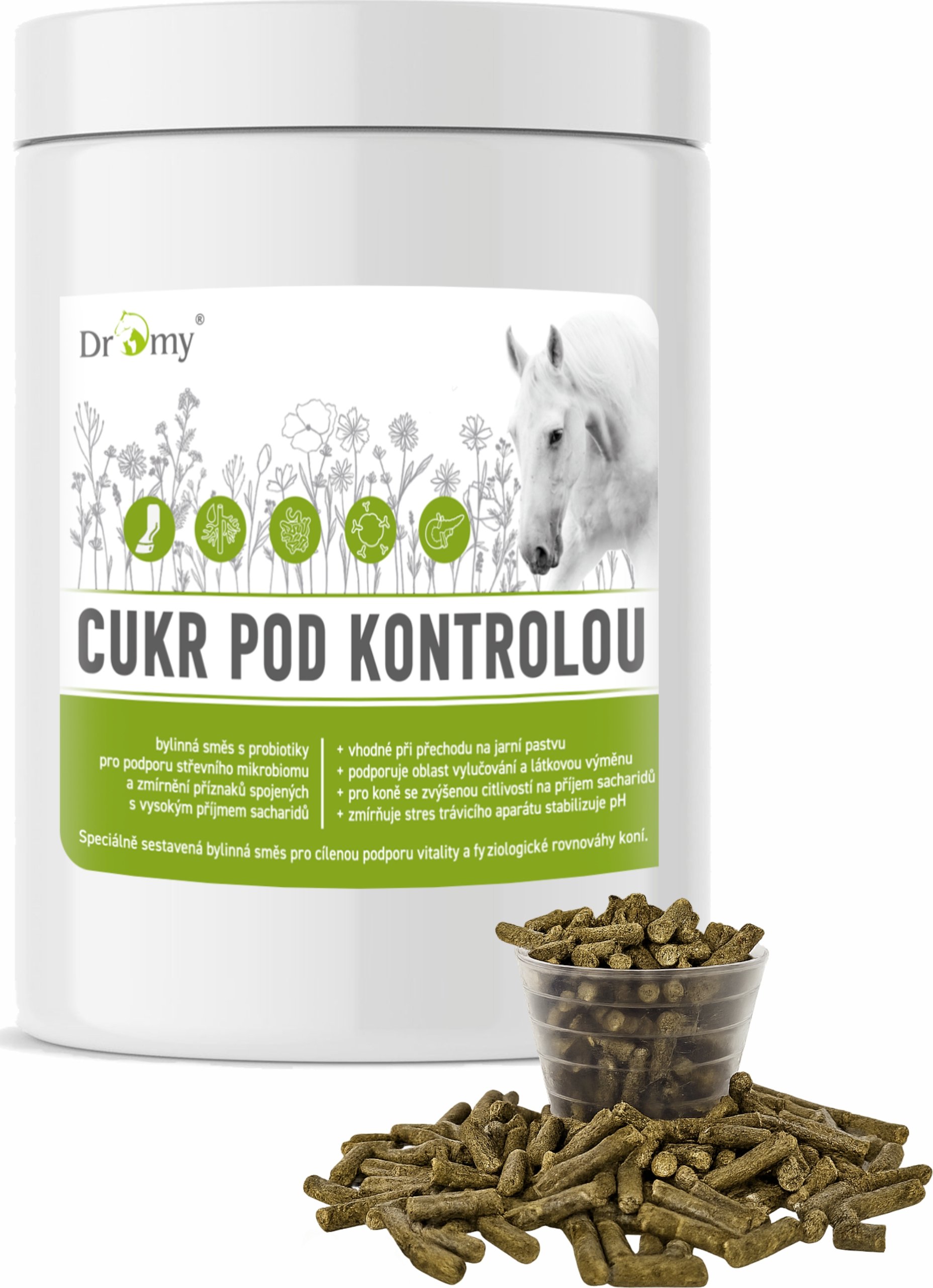 DROMY Cukr pod kontrolou 1,5 kg