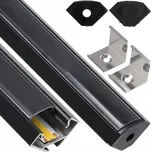 Berge LED rohový hliníkový profil 1 m…