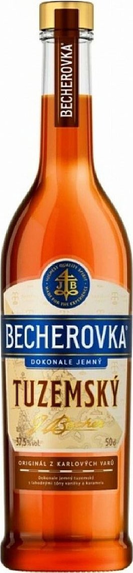Becherovka Tuzemský 37,5% 0,5 l (holá láhev)