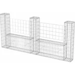 vidaXL 142546 gabionový koš ve tvaru U…