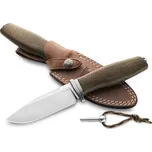 LionSteel M390 Acha Green Burlap/Micarta