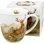DUO Porcelánový hrnek 400 ml jeleni