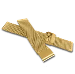 Lavvu Mesh Band Gold LPSNG18 18 mm zlatý