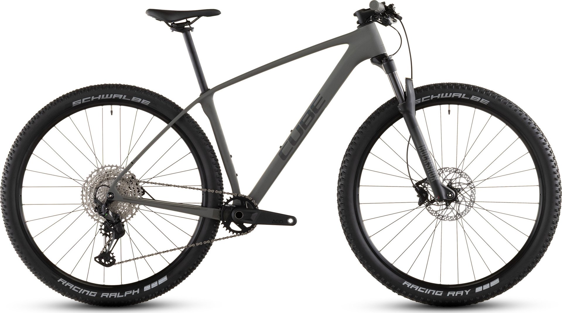 Cube REACTION C:62 ONE oldgrey black - 29" / L