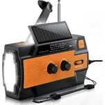 Solární rádio Renew Force se světlem,…