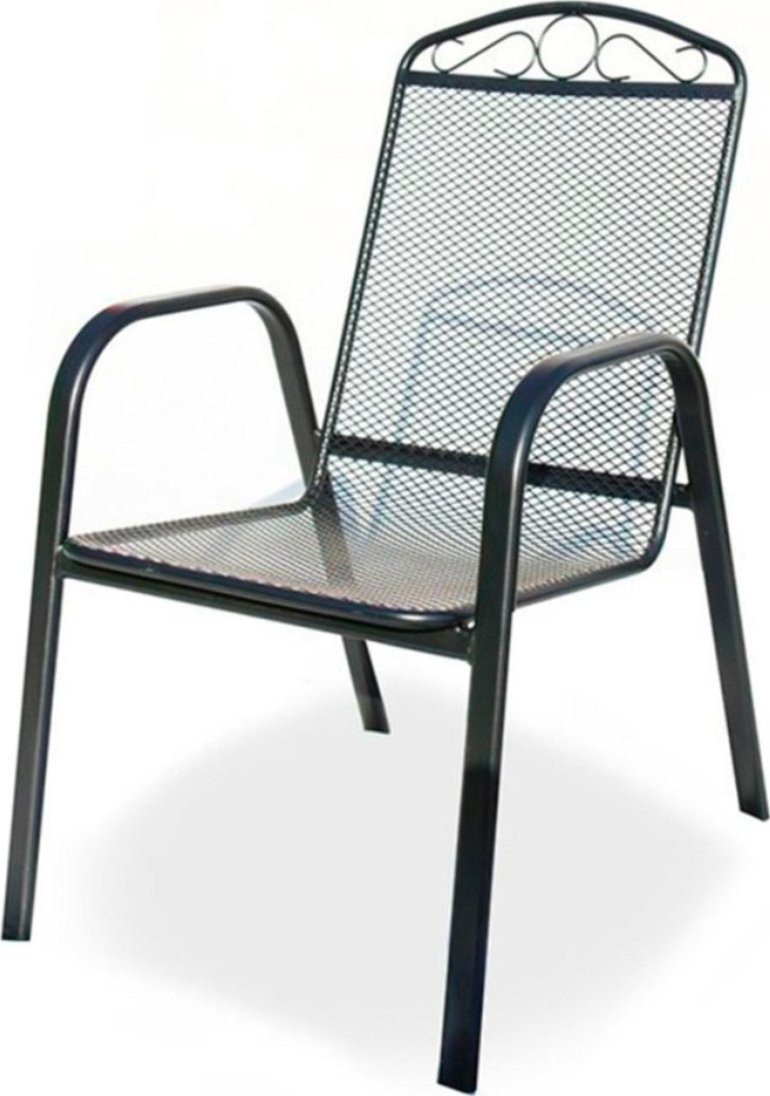 Vikio Zahradní kovové křeslo V120 antracit ZA AKČNÍ CENU