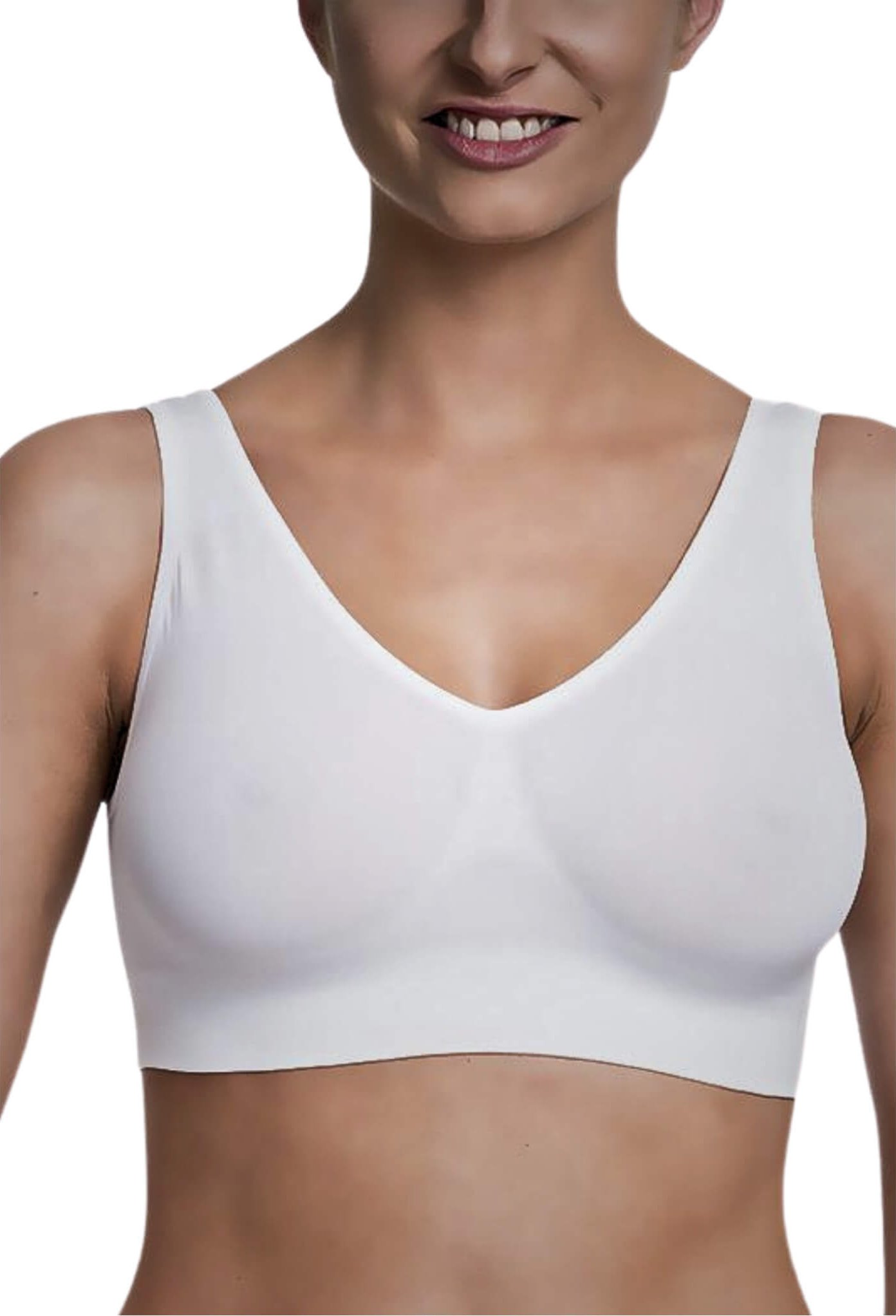 Easy Bra sportovní podprsenka multifunkční XL bílá