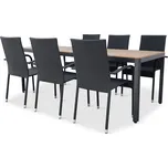 Zahradní jídelní set Milano + ratanová…