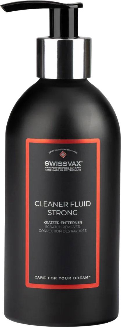 Swissvax Cleaner Fluid Strong 250ml silná leštící pasta
