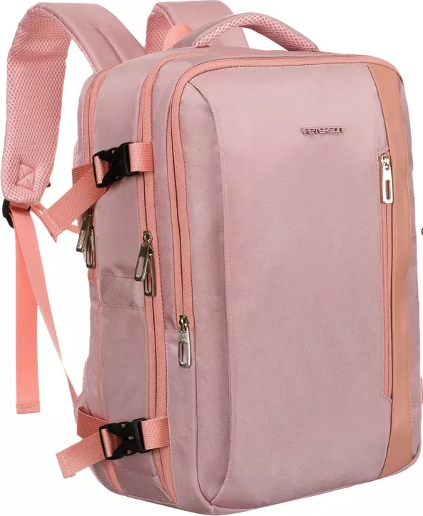 PETERSON Příruční zavazadlo - batoh PTN 24403-6935 40x30x20 PINK