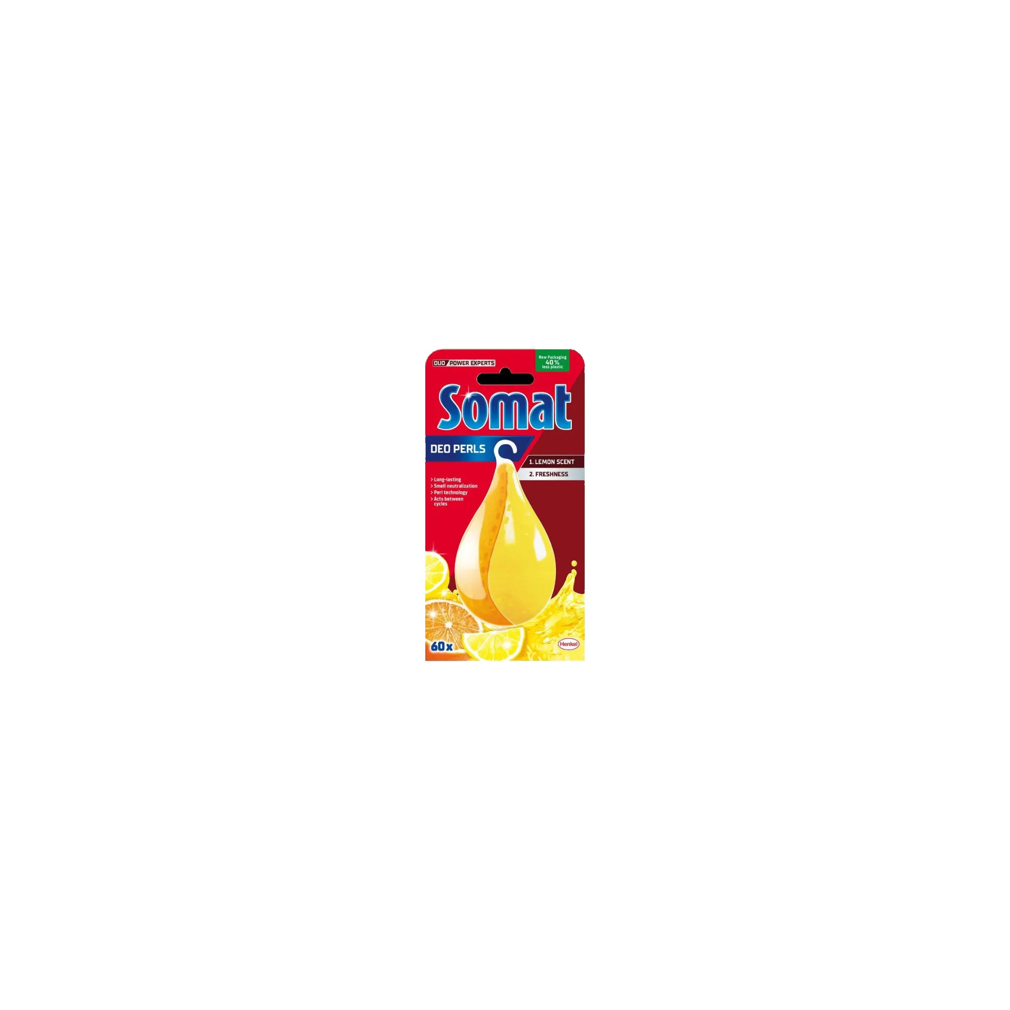 Fotografie 1 - Vůně do myčky Somat Deo Perls 17 g 2 ks Lemon & Orange