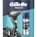 Gillette Mach3 Charcoal dárková sada