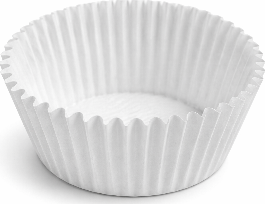 Cake star Cukrářský košíček bílý 50x35 mm 1000ks