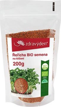 Řeřicha BIO - semena na klíčení 200g