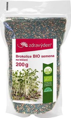 Brokolice BIO - semena na klíčení 200g