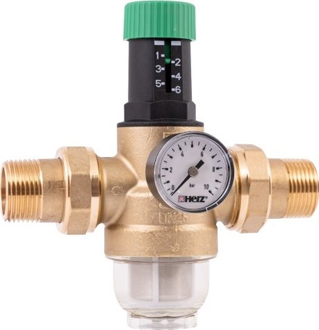 HERZ Ventil redukční 1“ pro pitnou vodu 1-6bar - 1268213