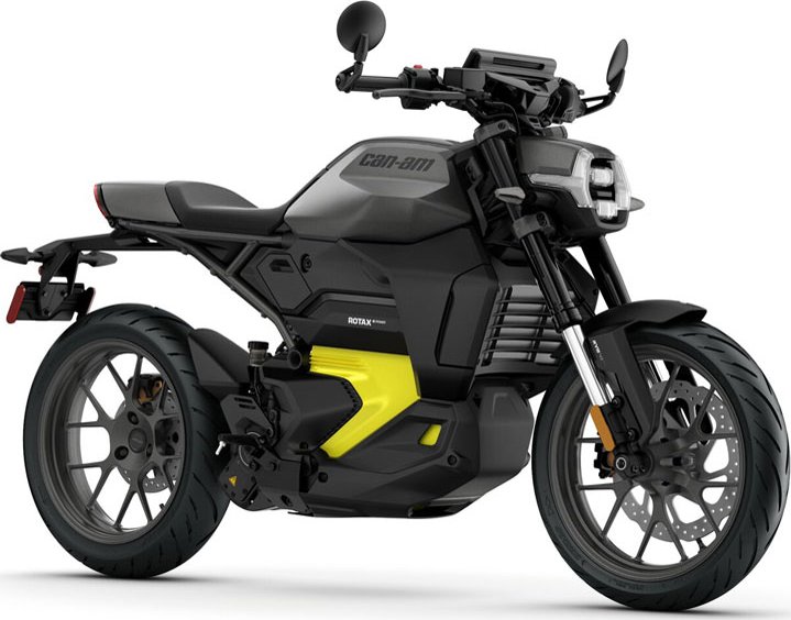 Elektrický motocykl Can-Am Pulse 35kW Carbon Black