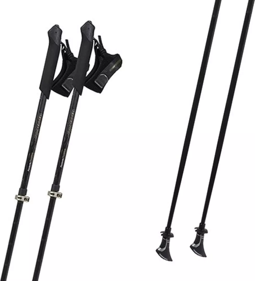 Hůlky Komperdell PONIENTE VARIO Carbon 105-125 černá