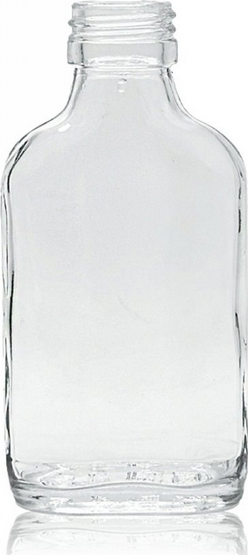 Skloobaly Láhev Placatka 100 ml - PP 28 - paleta 6552 ks