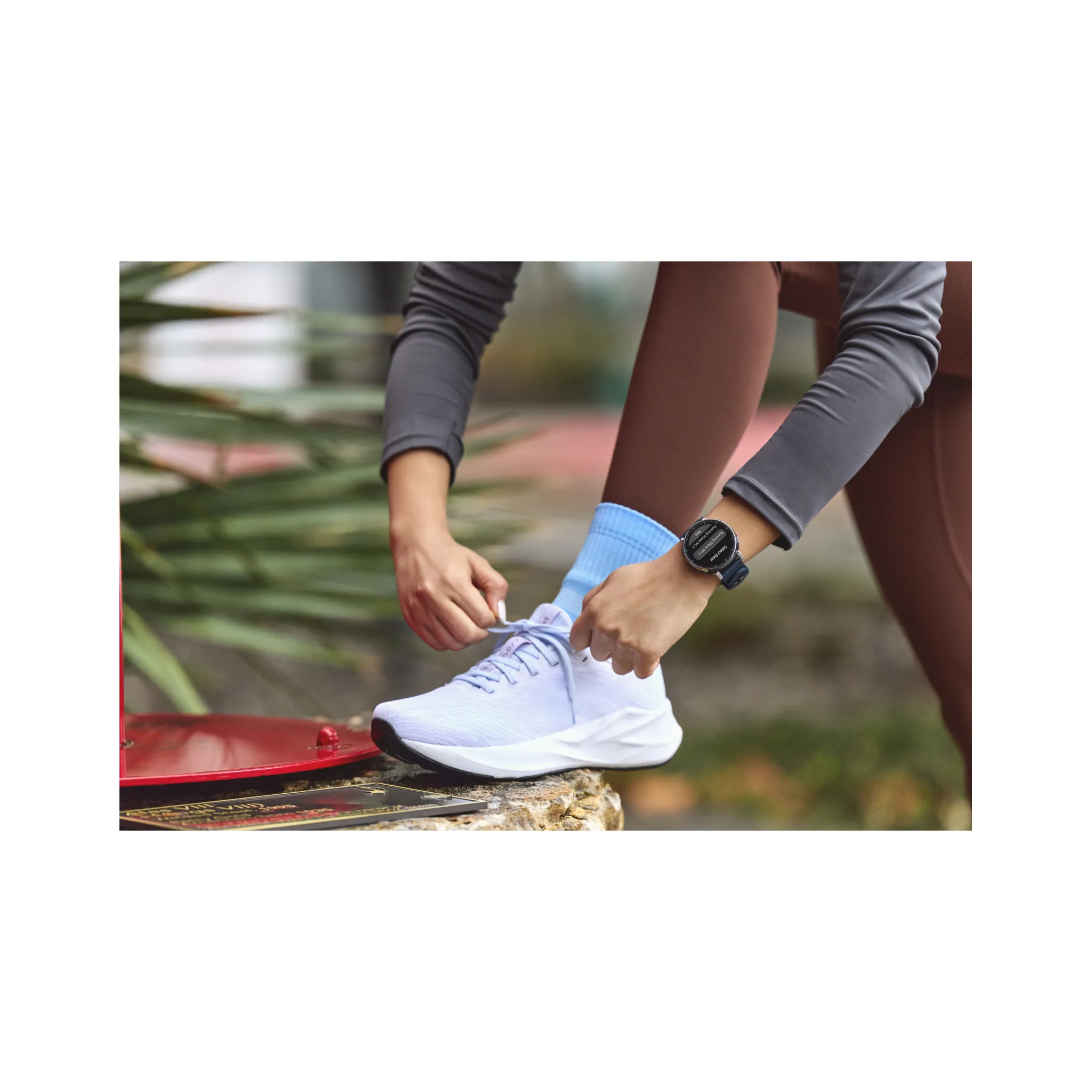 Fotografie 12 - Chytré hodinky Amazfit Active 3 Premium Atlas Blue