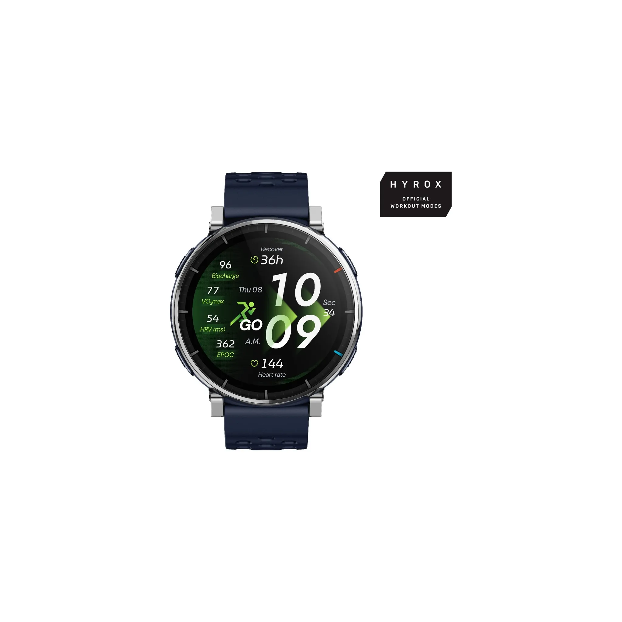 Fotografie 3 - Chytré hodinky Amazfit Active 3 Premium Atlas Blue
