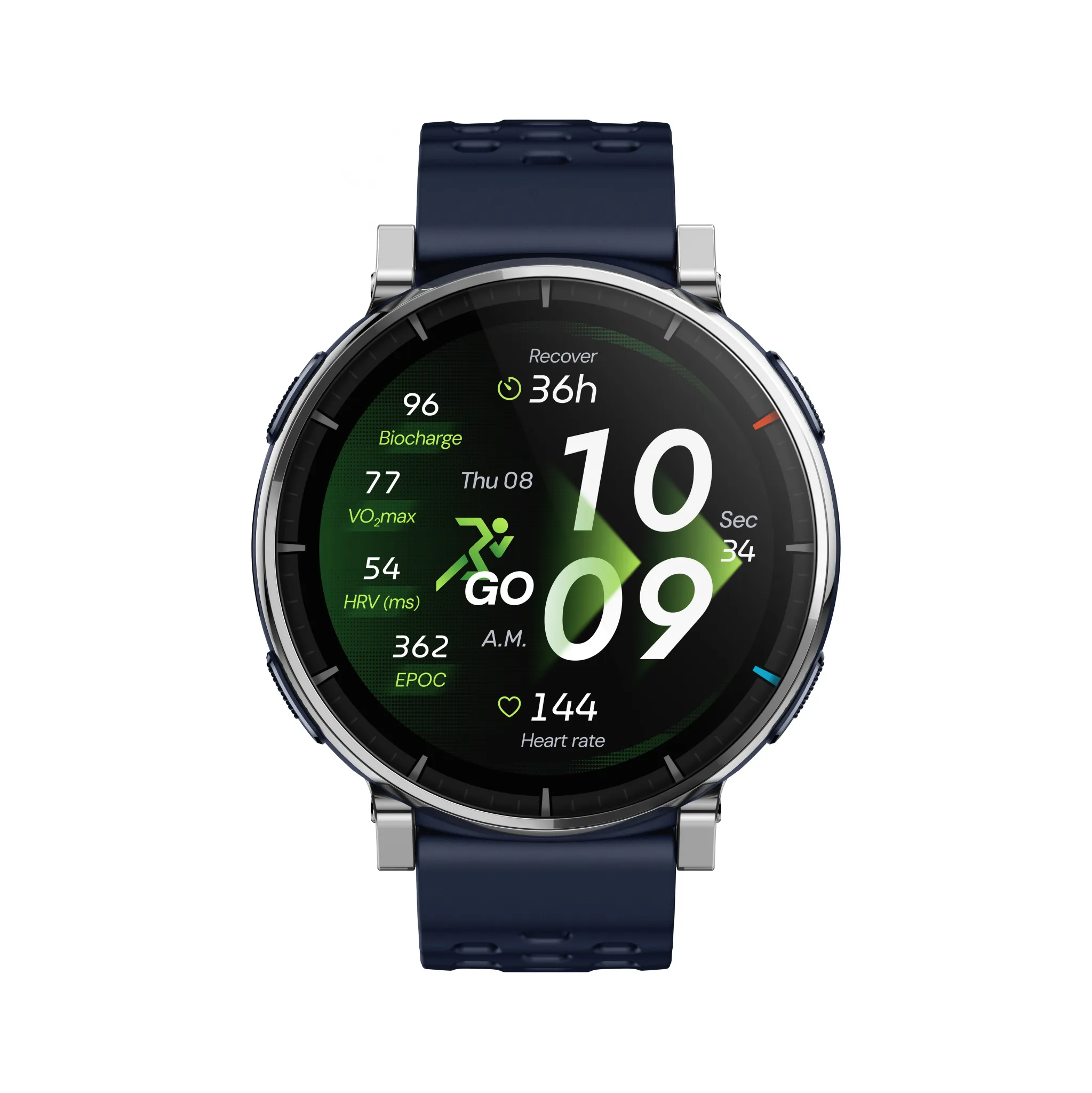 Fotografie 4 - Chytré hodinky Amazfit Active 3 Premium Atlas Blue