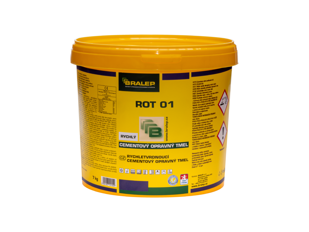 opravná hmota Bralep ROT 01 balení: 7 kg