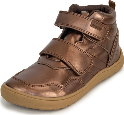 Dívčí celoroční boty Barefoot TIRA BROWN, Protetika, hnědá - 24