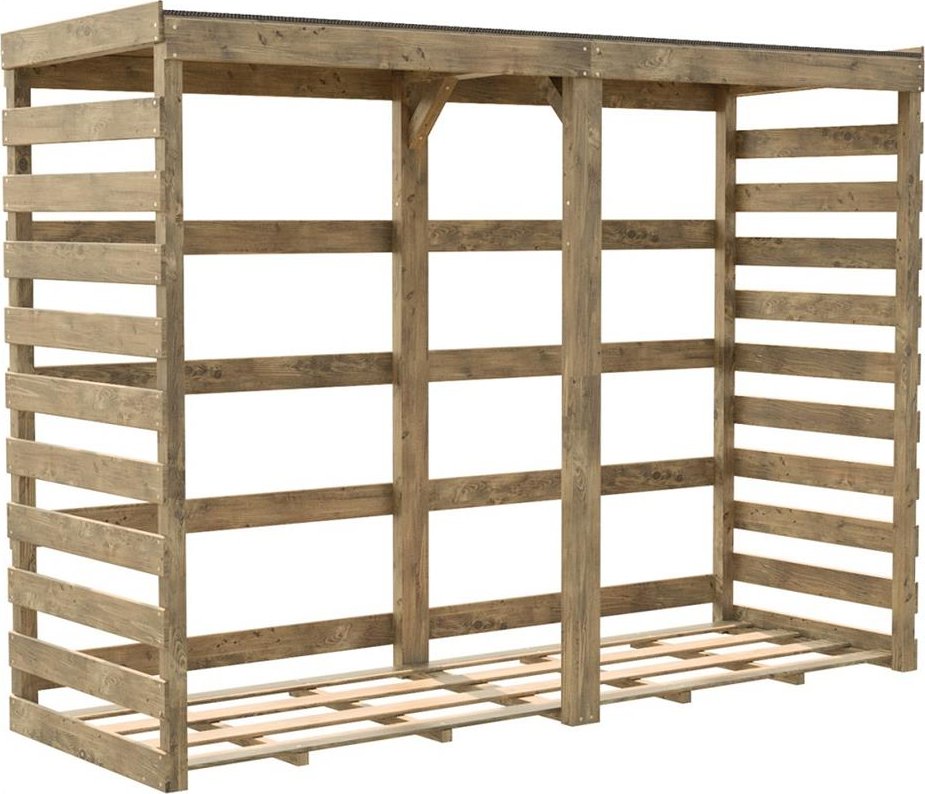 Přístřešek pro palivové dřevo