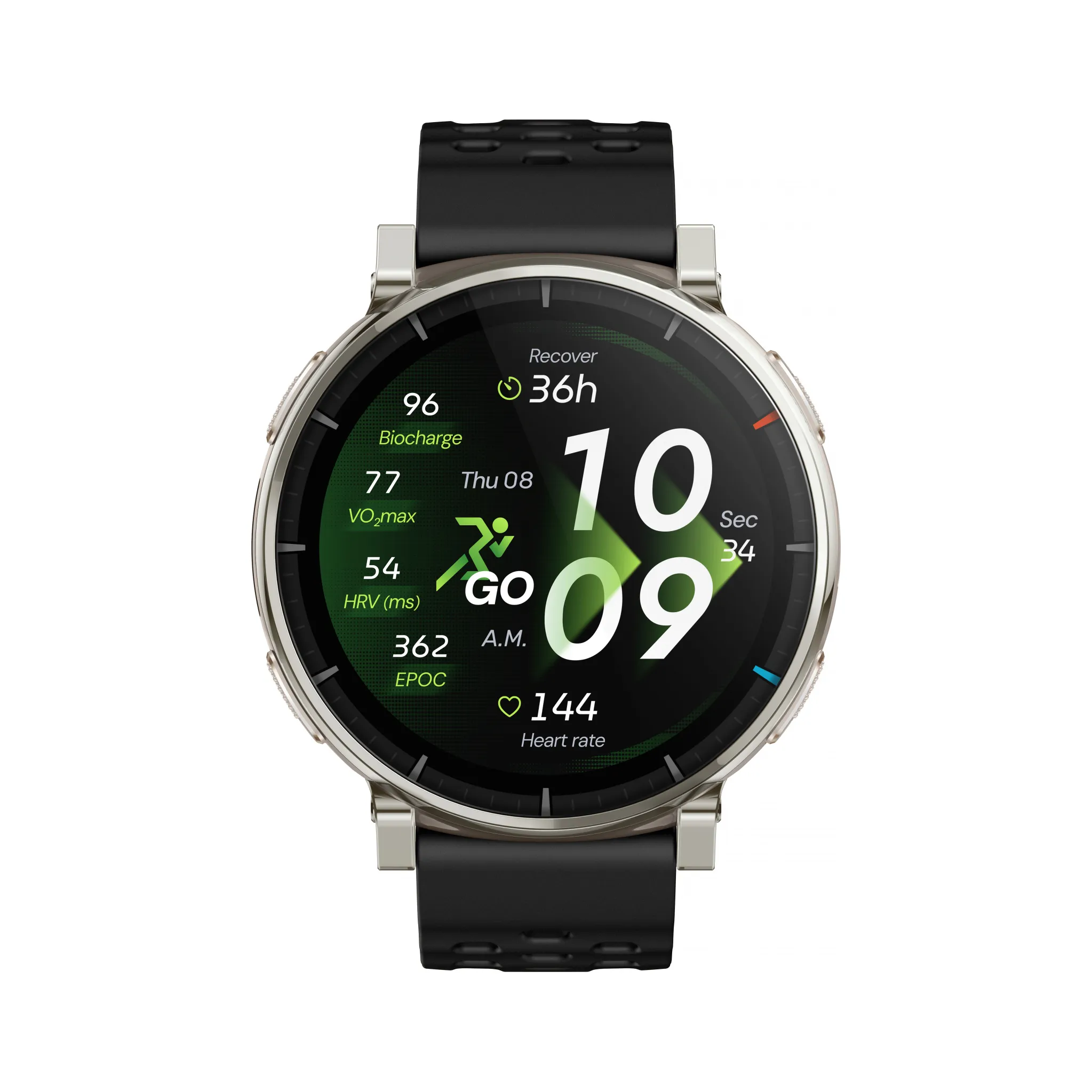 Fotografie 6 - Chytré hodinky Amazfit Active 3 Premium Apex Silver