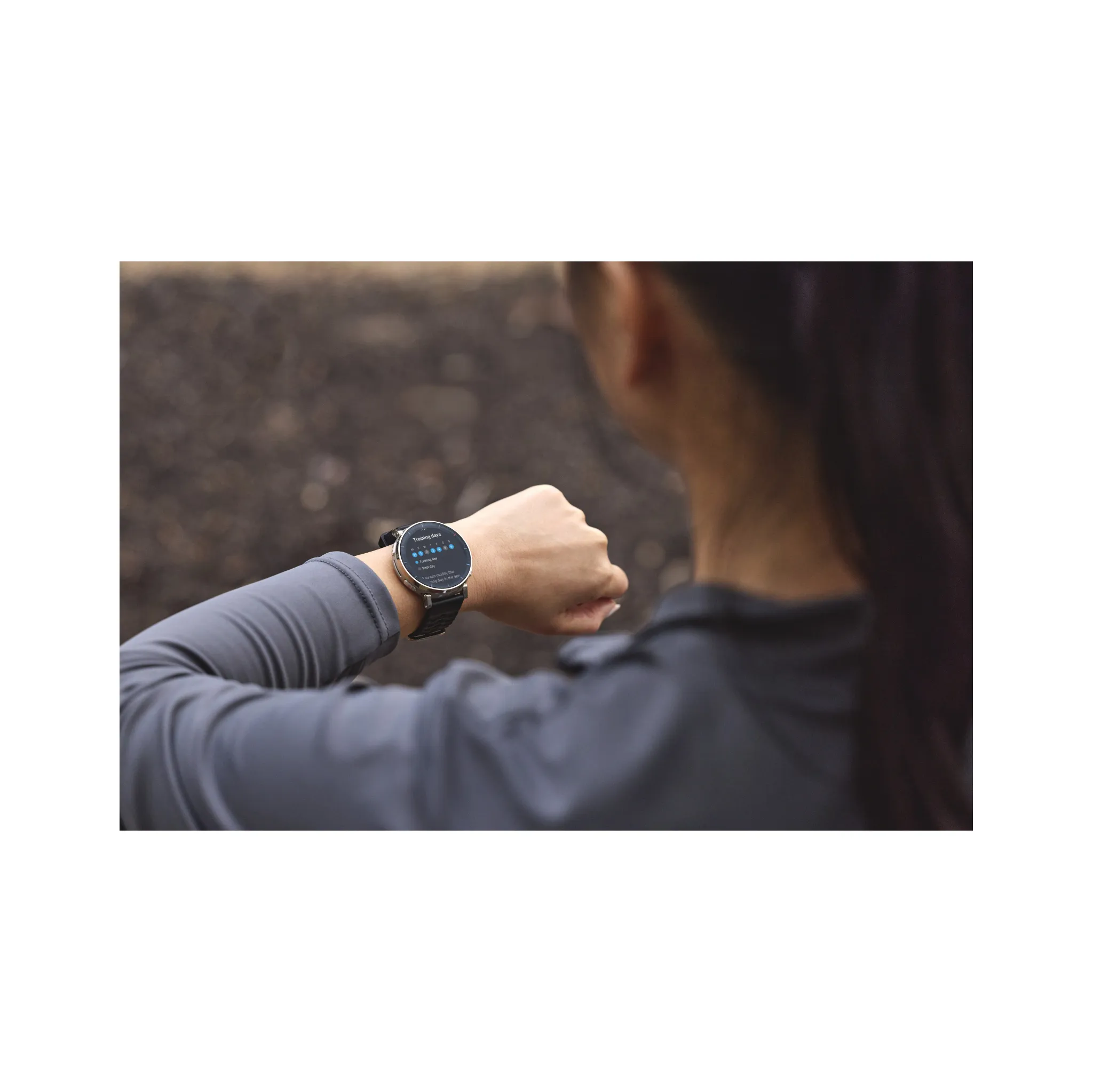 Fotografie 19 - Chytré hodinky Amazfit Active 3 Premium Apex Silver