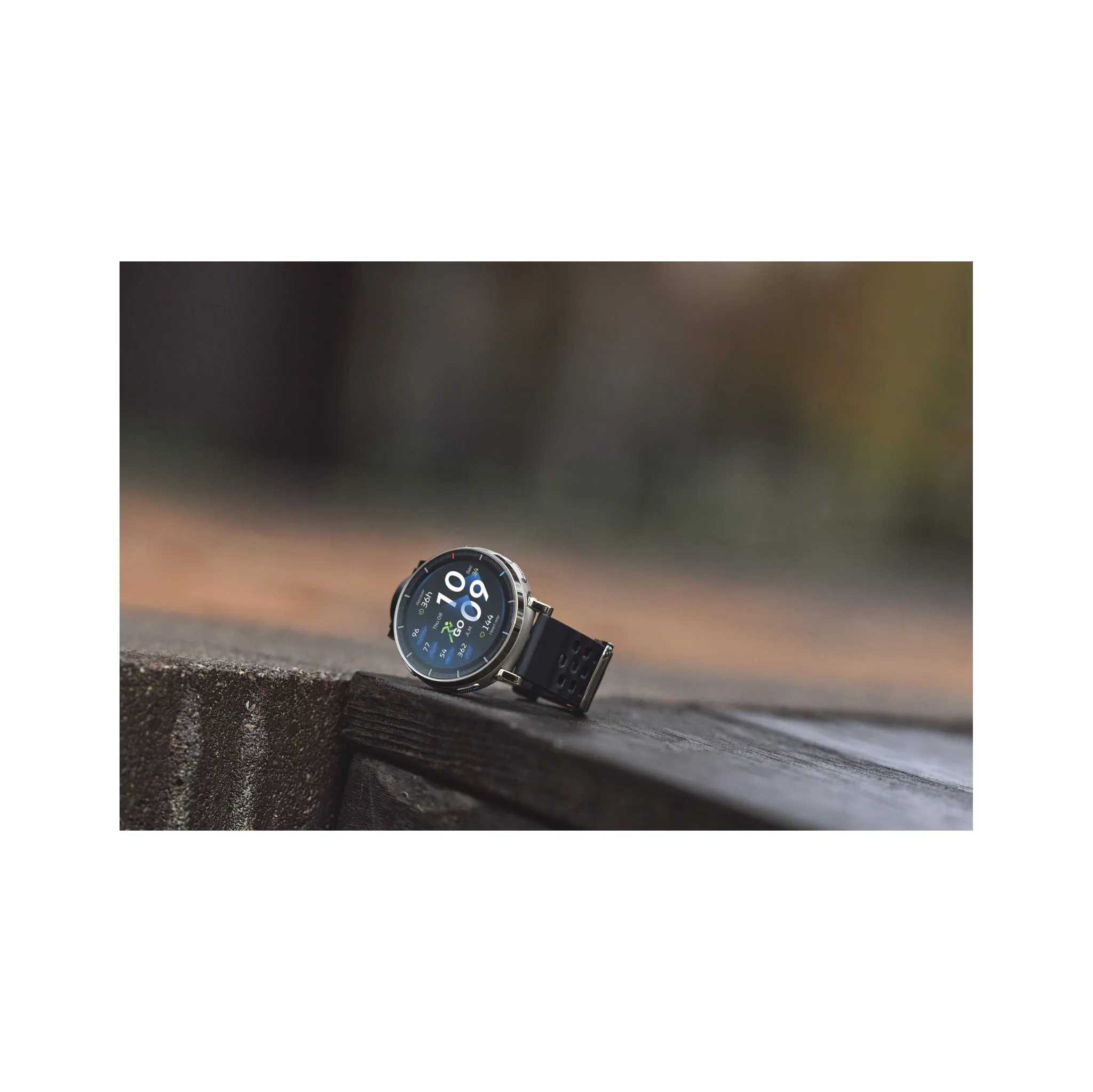 Fotografie 20 - Chytré hodinky Amazfit Active 3 Premium Apex Silver