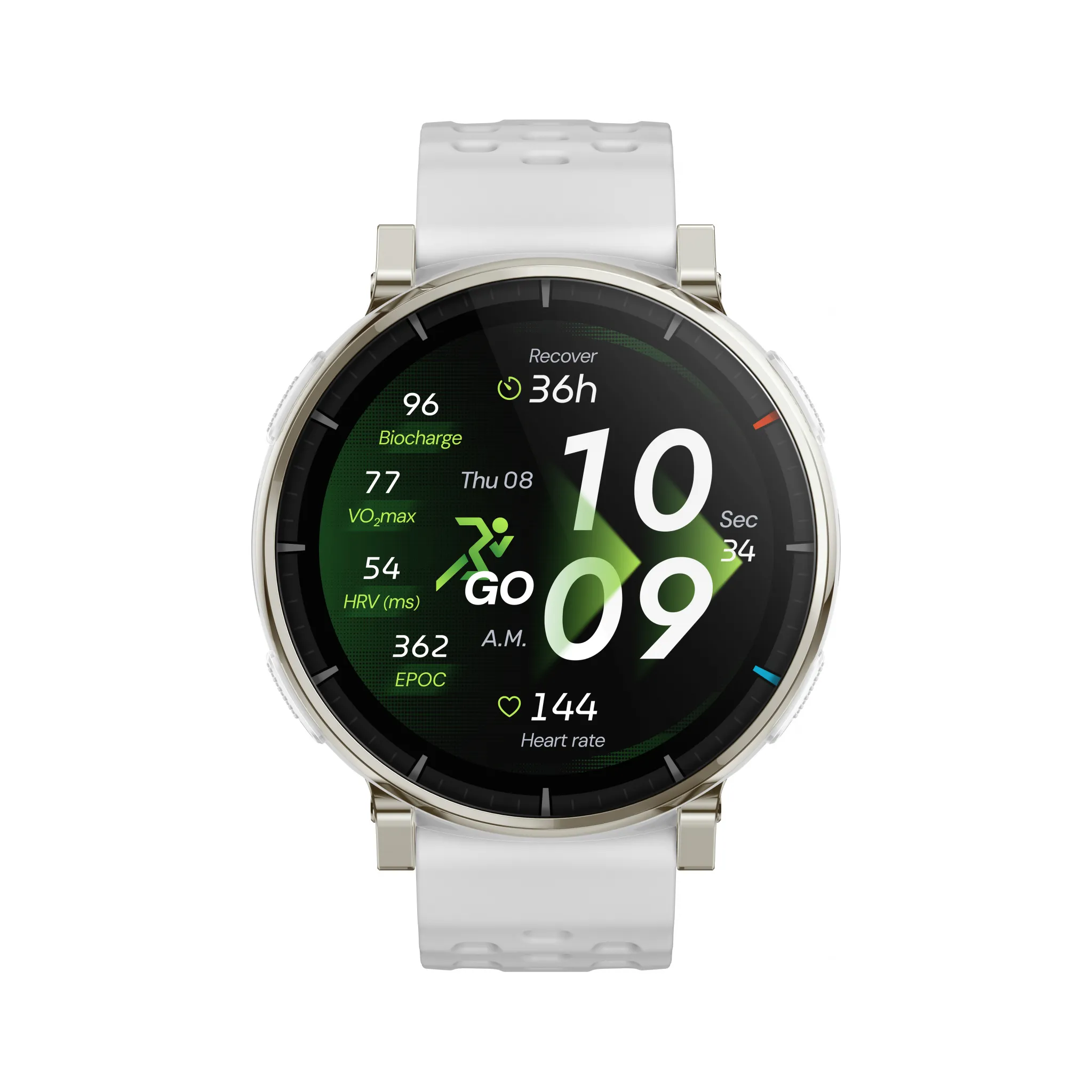 Fotografie 4 - Chytré hodinky Amazfit Active 3 Premium Aero White