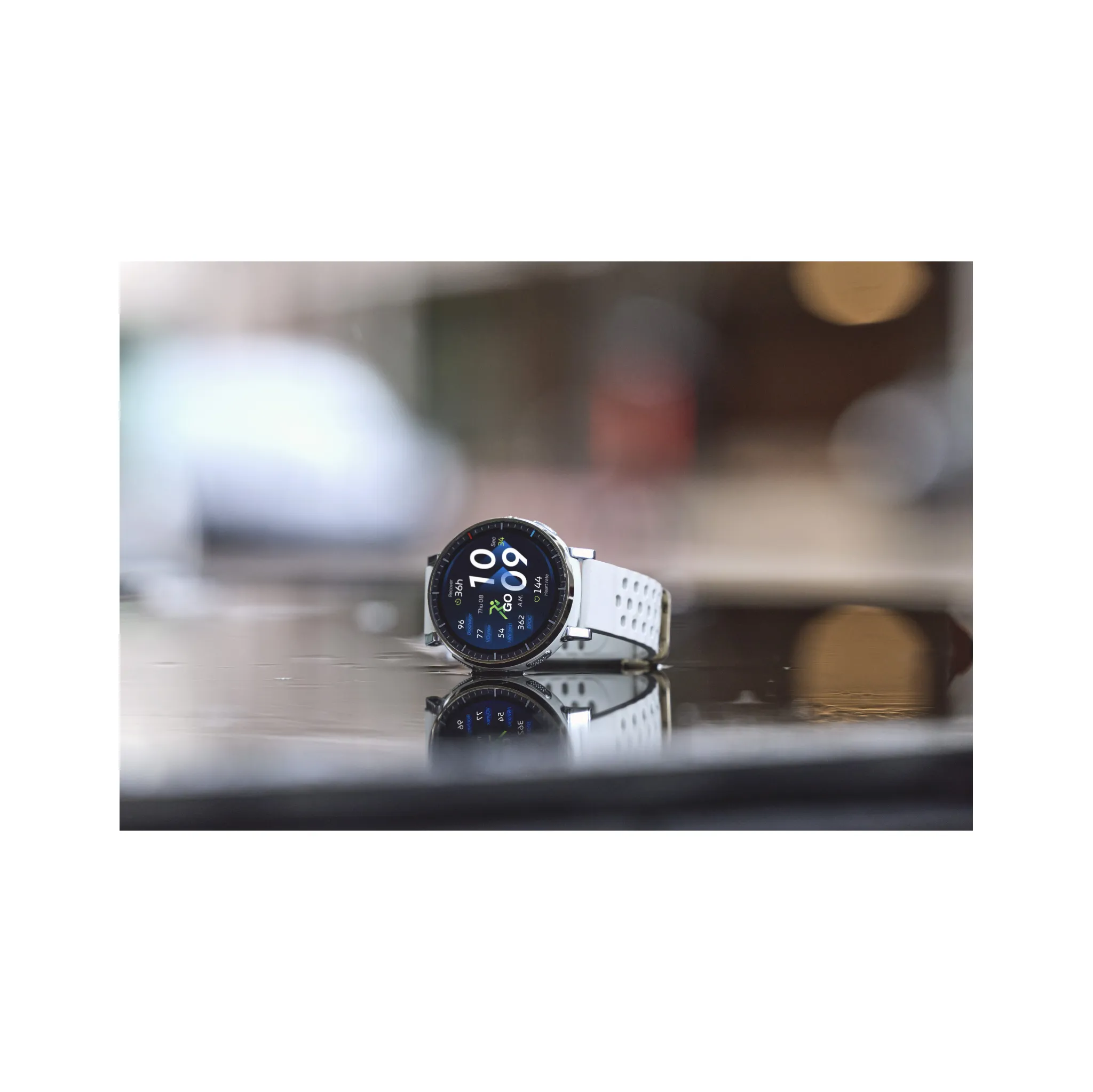 Fotografie 14 - Chytré hodinky Amazfit Active 3 Premium Aero White