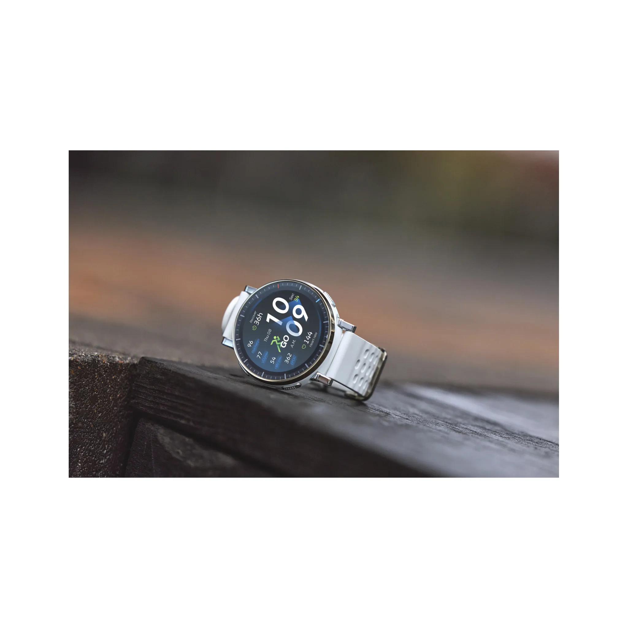 Fotografie 13 - Chytré hodinky Amazfit Active 3 Premium Aero White