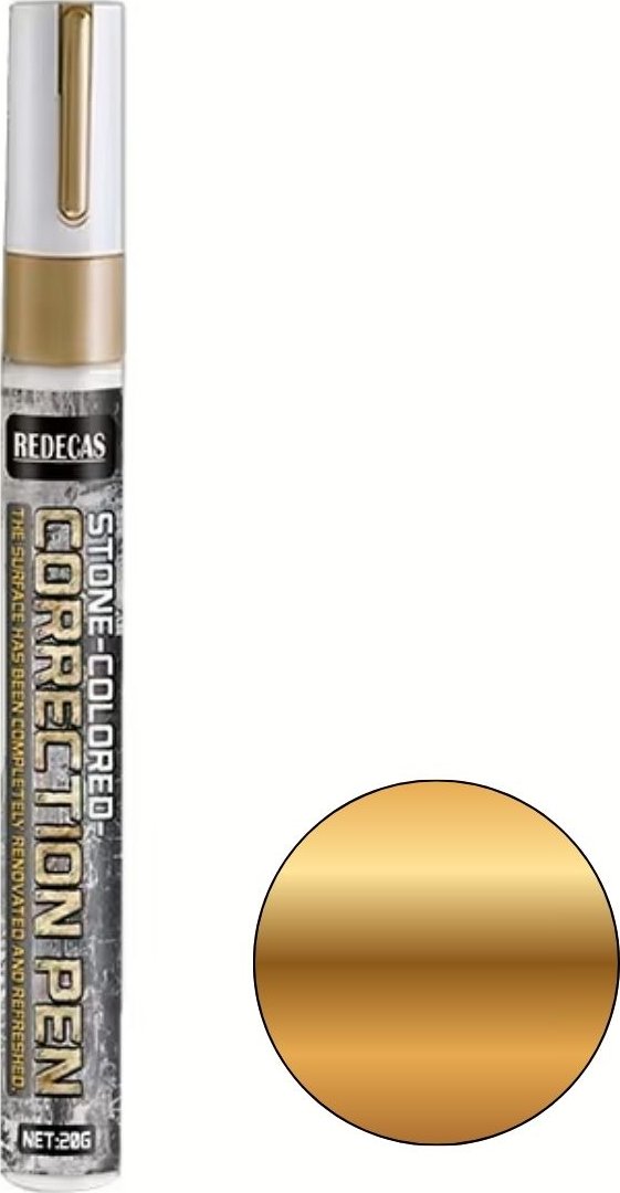 Retušovací tužka na hroby - Zlatá, 78363