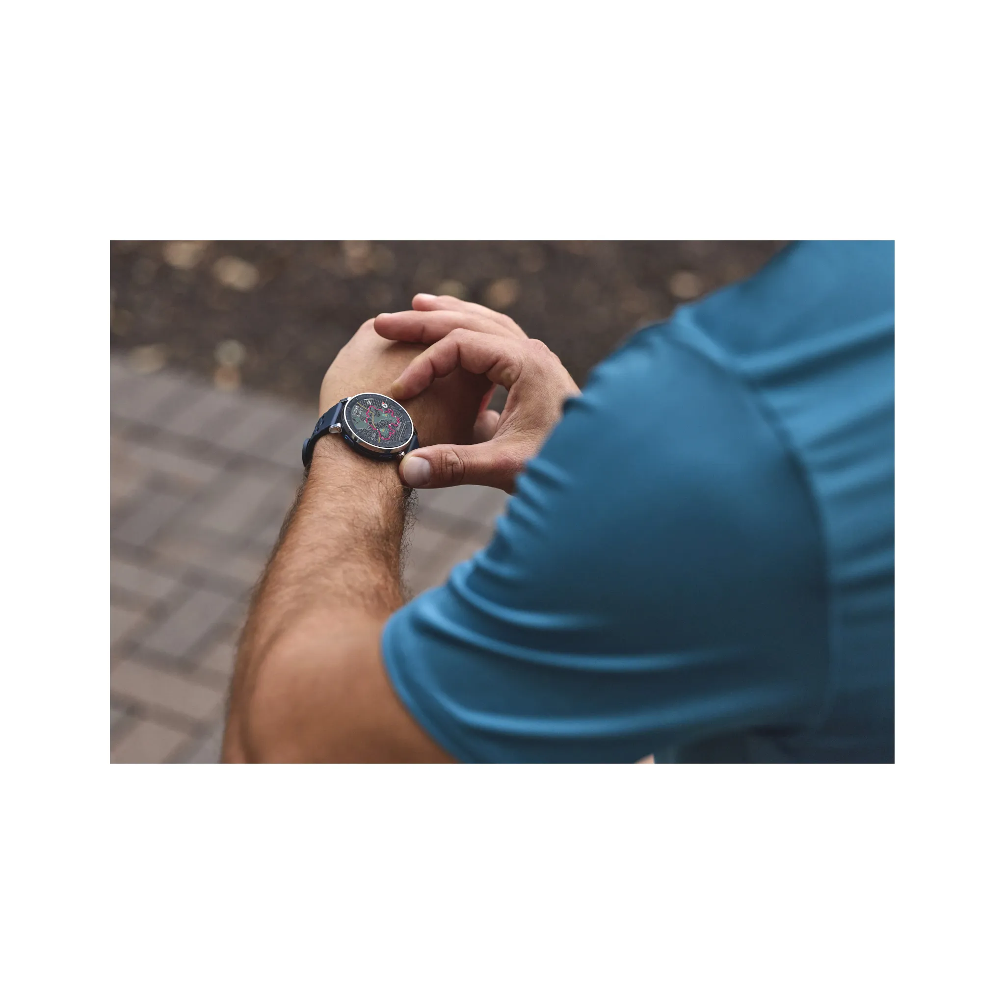 Fotografie 16 - Chytré hodinky Amazfit Active 3 Premium Atlas Blue