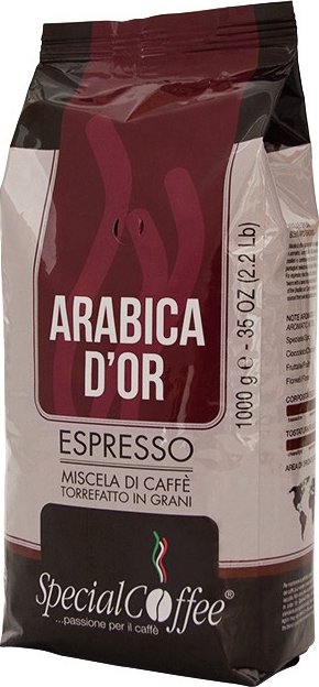 SpecialCoffee Arabica d'Oro 100% arabica 6 Kg zrnková káva