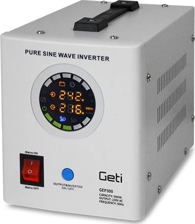 Geti GEP300 záložní zdroj sinus 300W (500VA)