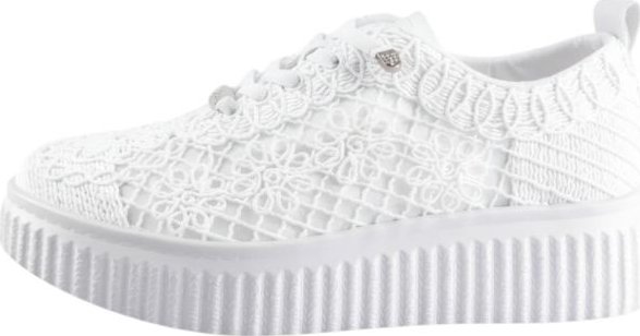 Lee Cooper tenisky krajka 4284L white, velikost 39