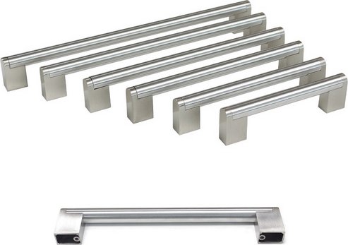 62457 úchytka PALANA rozteč 320mm nerez. Vhodná pro kuchyňské linky, komody i skříňky.