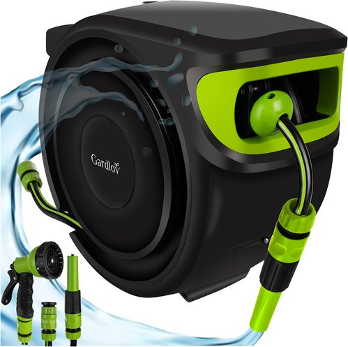 Zahradní hadice 25m s automatickým navijákem Gardlov 25509